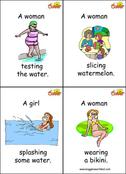 Летняя лексика на английском