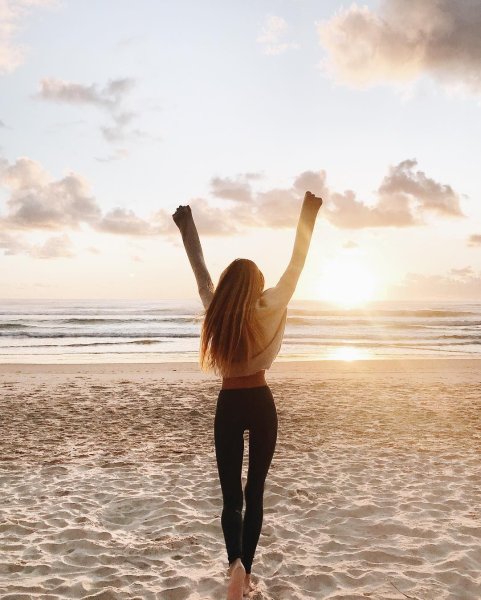 Девушка лето