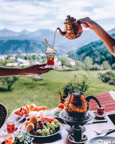 Чай на природе