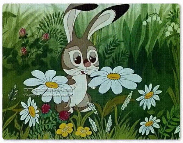 Зайчик из мультфильма Живая игрушка