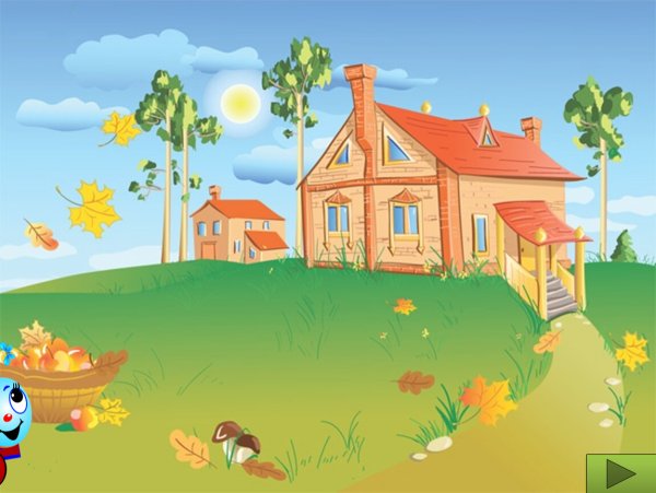 Деревенский дом для детей