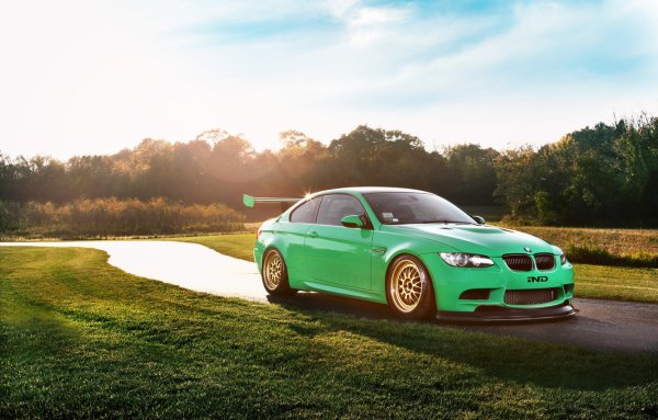 BMW m3 Green