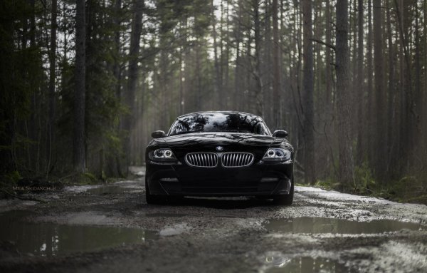 Фиолетовая BMW e92
