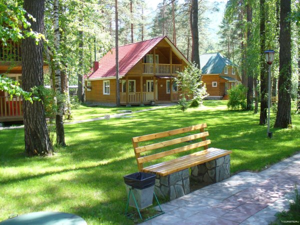 Турбаза река горный Алтай