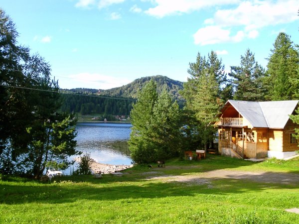 Лесное озеро турбаза Пермь