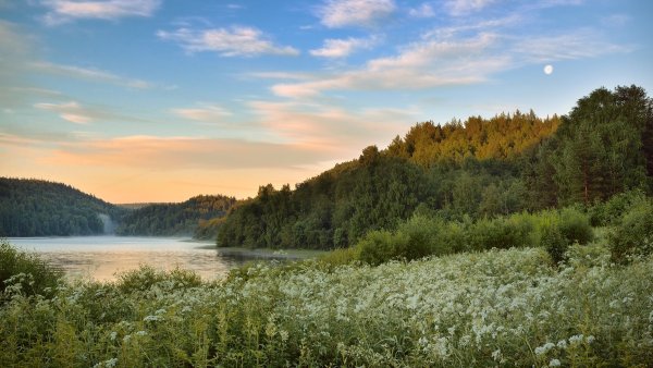 Рассвет в Сибири