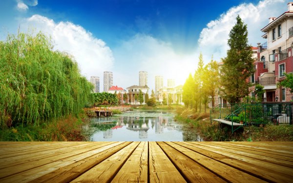 Летний город