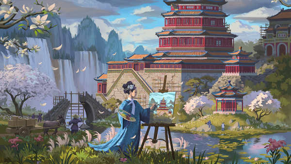 Великая китайская стена обои