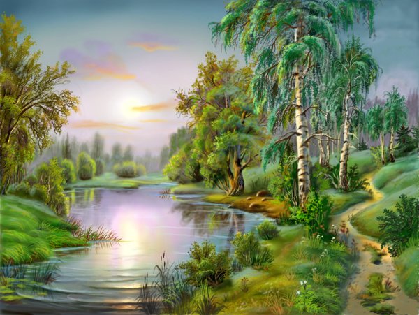 Фэнтези лес