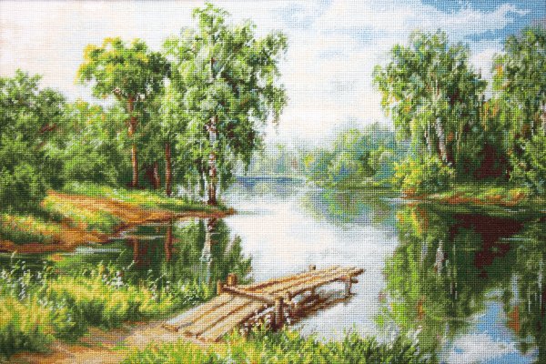 Набор для вышивания Luca-s "клёвое место" b548