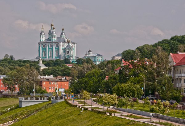 Смоленск вид с набережной