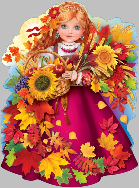 Открытка из клубники