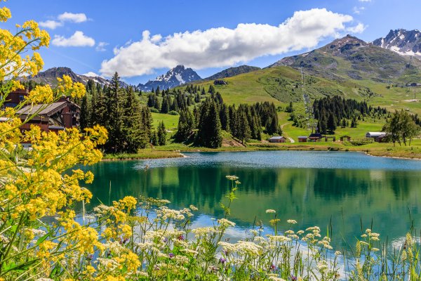 Швейцария горы Альпы