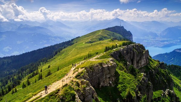 Альпийский луг Швейцария