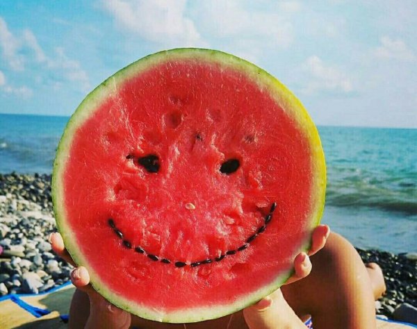 Арбуз с хлебом