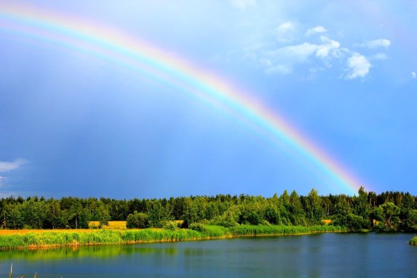 "Пейзаж с радугой" Роберт Данкансон