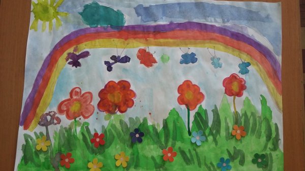 Рисунок на тему лето чудная пора