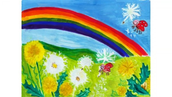 Рисунок лето 1 класс