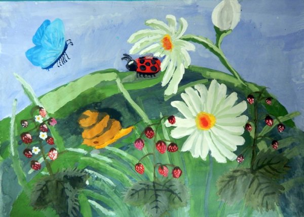 Рисование лето пришло