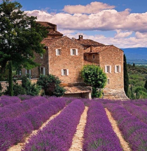 Италия поля Тосканы