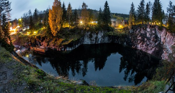 Горный парк Рускеала Карелия