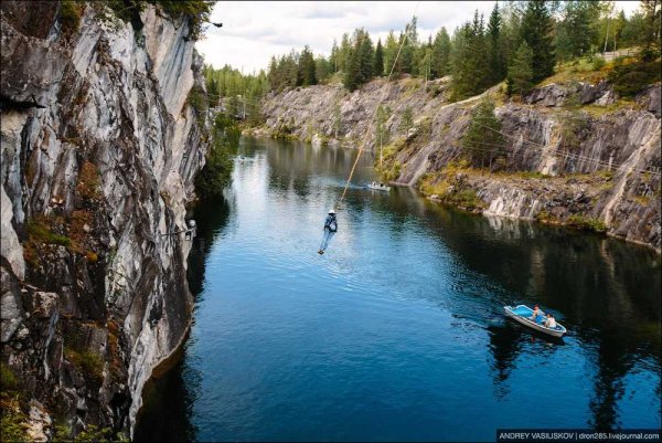 Мраморный каньон Рускеала