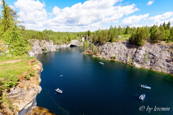 Мраморный каньон Рускеала