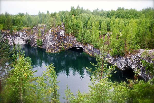 Сортавала горный парк Рускеала