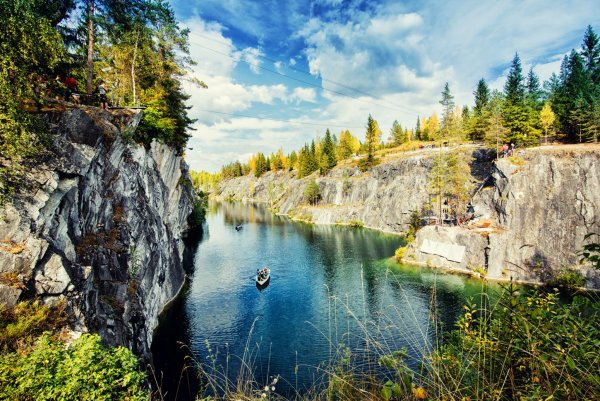 Горный парк Рускеала итальянский карьер