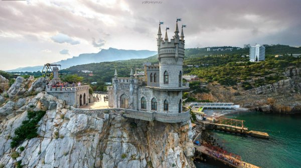 Панорама Ласточкино гнездо Крым