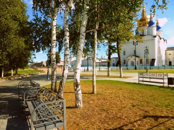 Тобольск Кремль летом