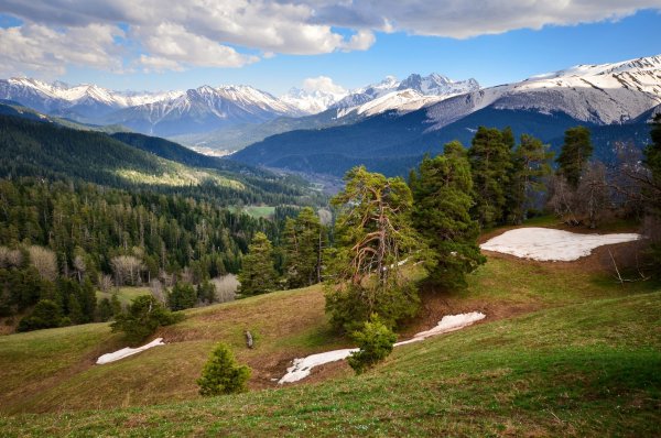Карачаево-Черкесия горы Архыз