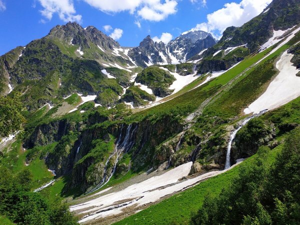 Поселок красная Поляна Альпийские Луга