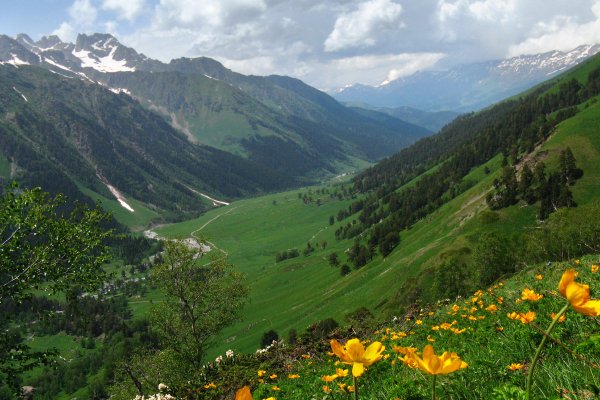 Кавказские горы Архыз