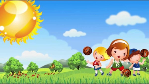 Детский фон