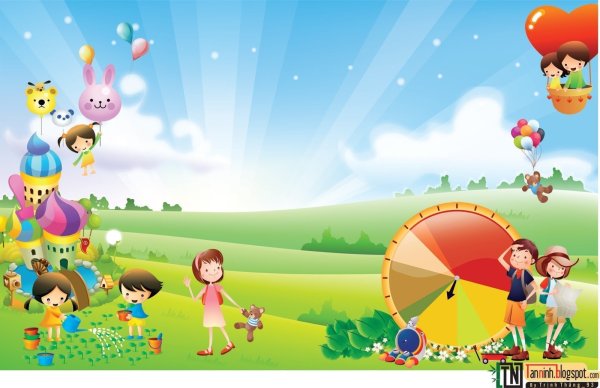 Фон для садика