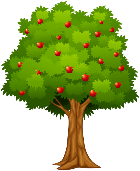 Нарисовать дерево зеленое