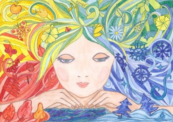 Девушка Весна