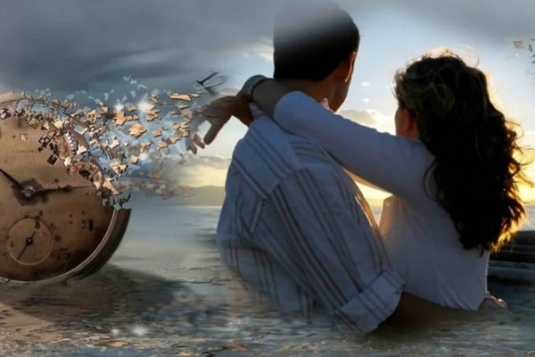 Женщина море счастье