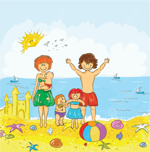 Лето иллюстрация