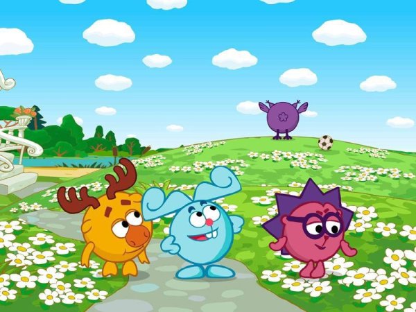 Смешарики игра мультфильм