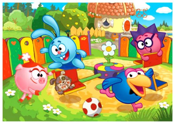 Смешарики лето