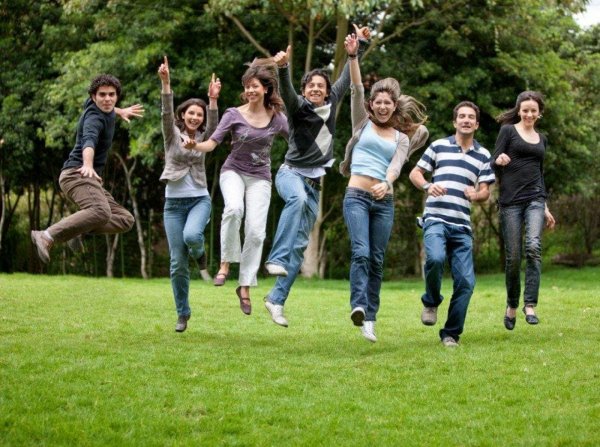 Фотосессия большой компании