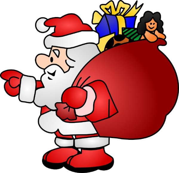 Дед Мороз мультяшный