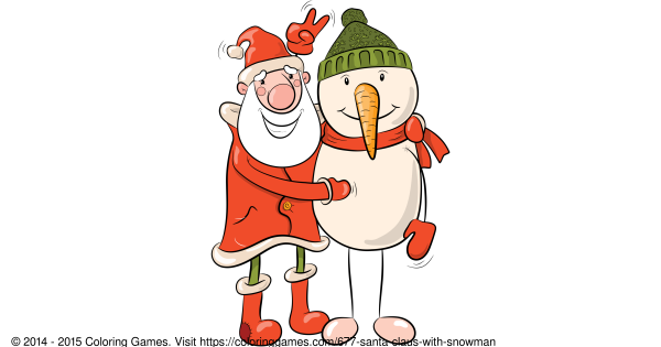 Снеговик и дед Мороз смешные