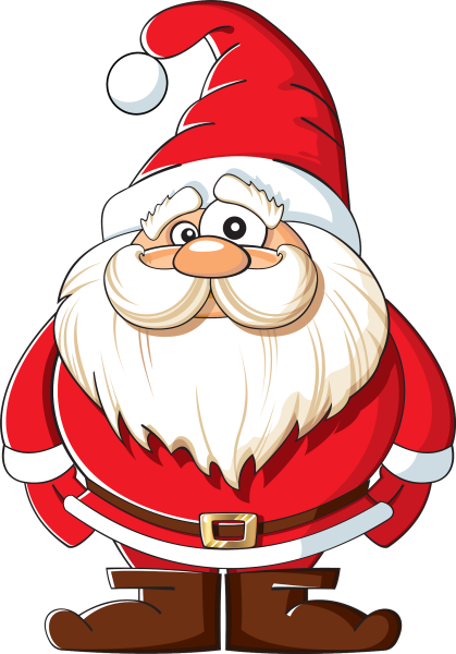 Санта Клаус мультяшный