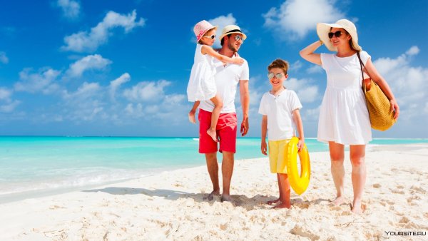 Семья на пикнике