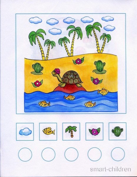 Задания дошкольников. Занятие ребенка летом.