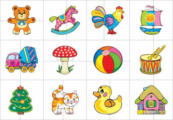 Карточки для детей 1 год
