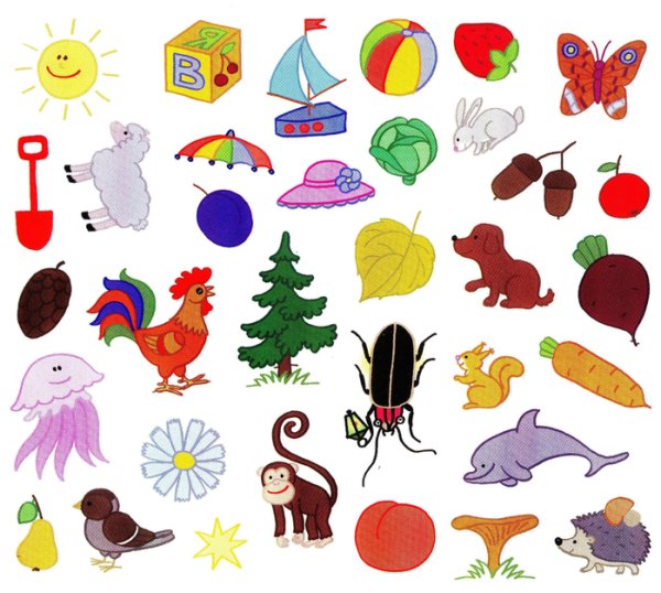 Развивашки для детей цветные